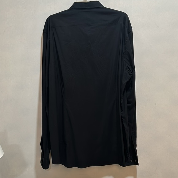 MICHAEL KORS CASUAL SHIRT MEN 3XL BLACK LONG SLEEVES - Picture 2 of 10